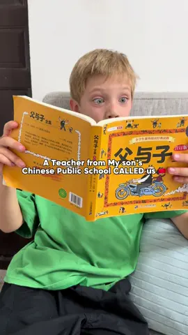 A Teacher from My son’s Chinese Public School CALLED us 🇨🇳