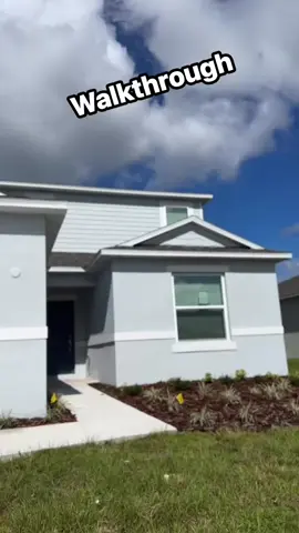 Walkthrough #Florida #newhome #dreamhome #firsttimebuyers #newconstruction 
