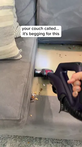 let your couch feel like itself again 🤝  #SharkPowerDetect #vacuum #cleaninghacks #cleaningtiktok #couchcleaning 