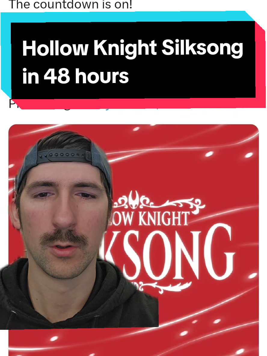 Hollow Knight Silksong news in 48 hours from Team Cherry...were ready #gaming #hollowknight #hollowknightsilksong #silksong 