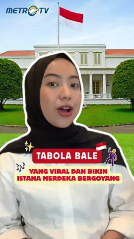Lagu Tabola Bale sukses bikin heboh upacara 17 Agustus di Istana Merdeka. Presiden Prabowo bahkan ikut joget bareng peserta dan tamu undangan! Lagu ini dirilis April 2025 di channel YouTube Silet Open Up, dibawakan oleh Jacson Zeran, Juan Reza, dan Diva Aurel. Genre-nya campuran rap, hip hop, dan R&B, dengan sentuhan dialek Timur Indonesia dan bahasa Minang, bikin musiknya terasa segar dan nagih. “Tabola Bale” sendiri berasal dari bahasa Manado, yang artinya perasaan jungkir balik karena cinta. Kalian udah dengerin belum nih?  #tabolabale #prabowosubianto #HUT80RI