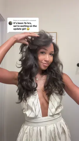 Replying to @inevitable187 today I’m gonna cook, and clean and wash errtrthanggggg✨ IYKYK 🤣 hair still is doing what it has to today! 