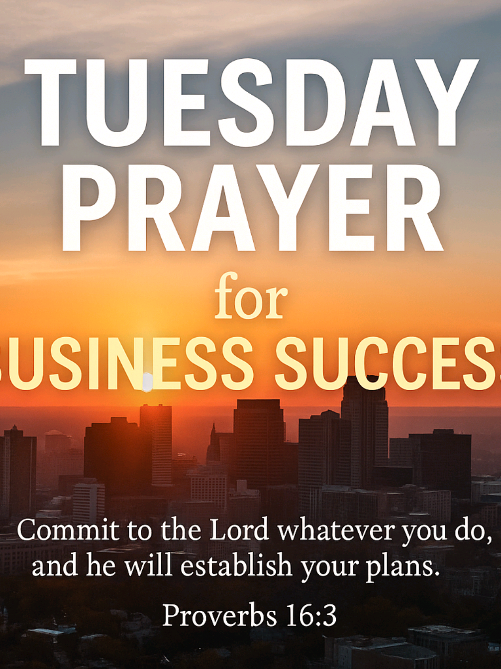 ✨ Tuesday Prayer for Business Owners ✨ Trust God with your plans today and watch Him guide your steps. 💼🙌“Commit to the Lord whatever you do, and He will establish your plans.”💛 Share this with someone who needs encouragement today!#TuesdayPrayer #BusinessOwnersPrayer#fyp #viral #EstherCollectiveLLC 