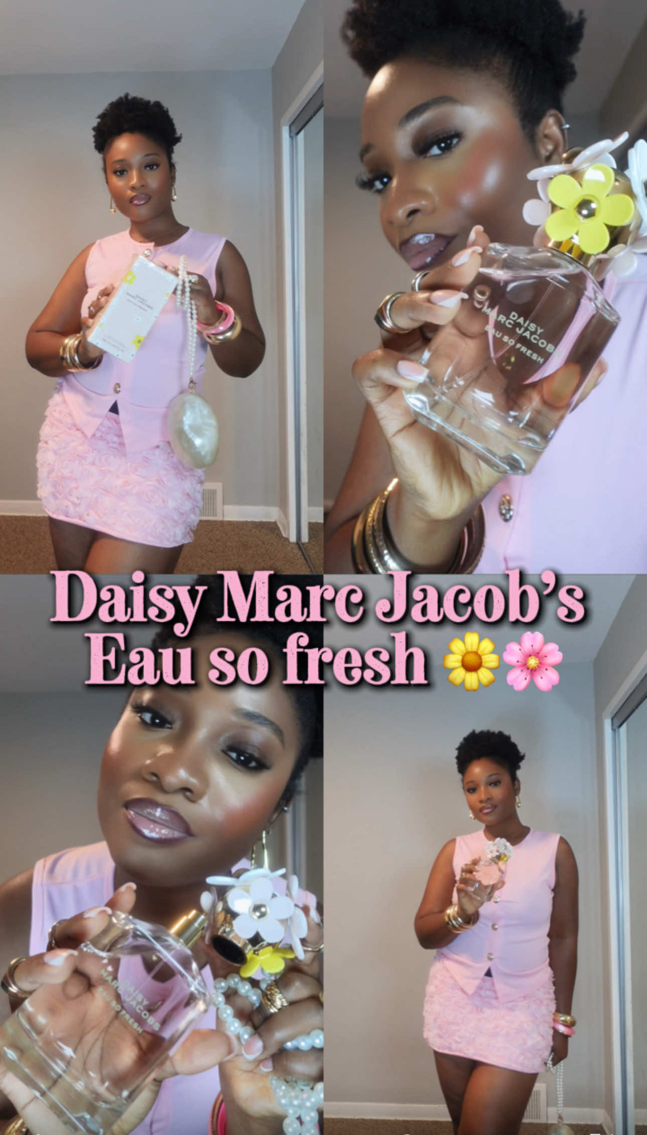 If you love a romantic addicting sweet scent this @MarcJacobsFragrances is for you will have you receiving compliments. #mjdaisy #pickyourdaisy #gifted #perfumetok #floralfragrance 