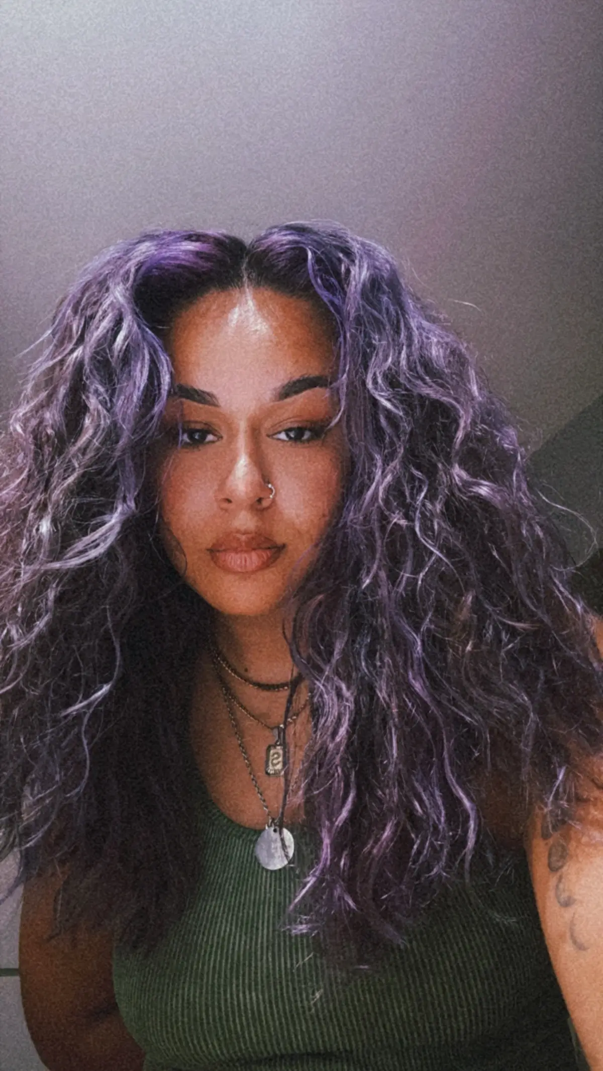 How the Purple has been going 🙂‍↕️🫦 #purplehair 