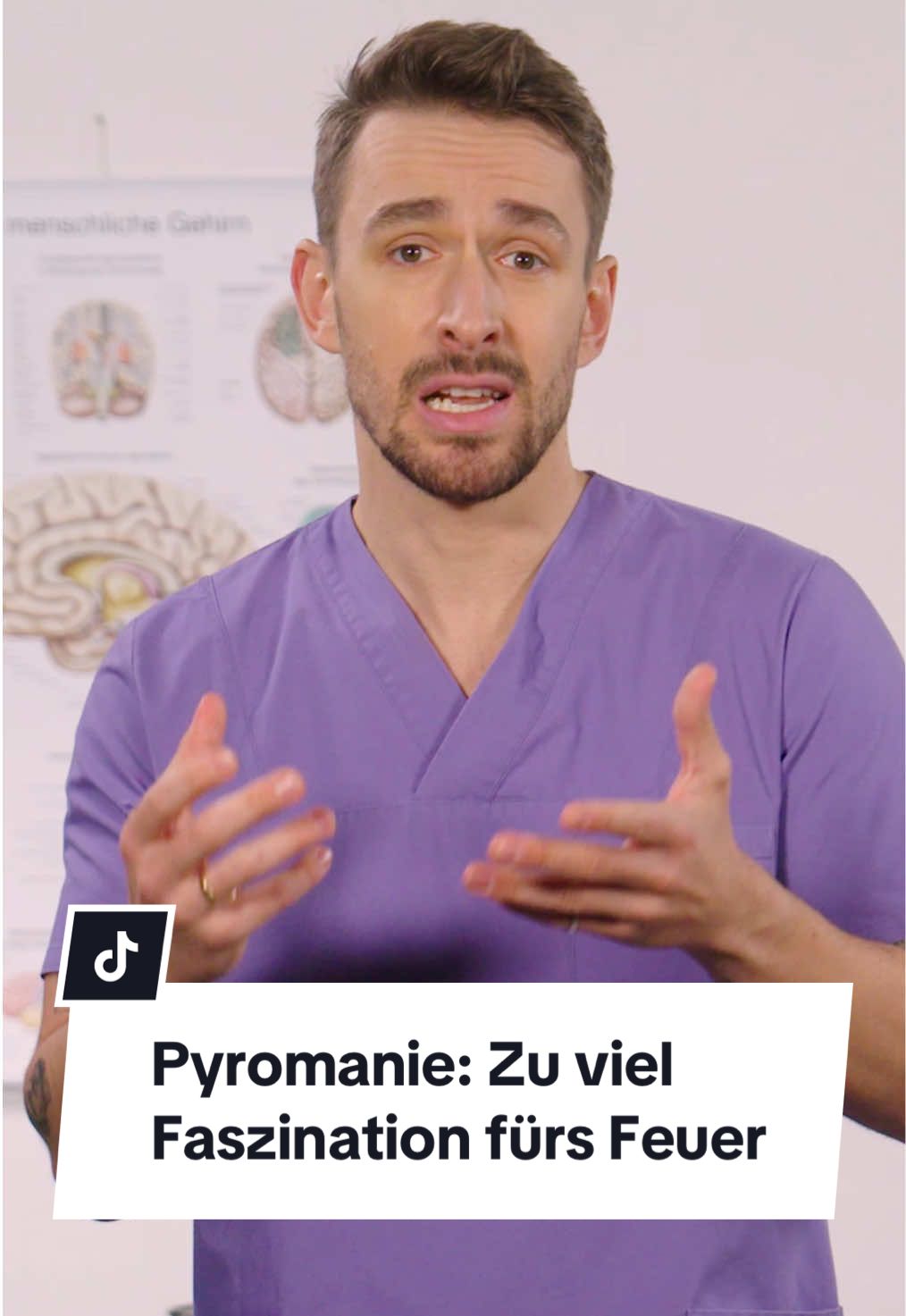 Pyromanie ist eine Impulskontrollstörung, bei der Betroffene wiederholt und ohne äußeres Motiv Feuer legen, um innere Anspannung abzubauen und Befriedigung zu erleben.💡 Was weißt du über Pyromanie? 👨‍⚕️ Mit @Tommy  #DocTommy #Pyromanie #Feuerlegen #healthtok #fyp