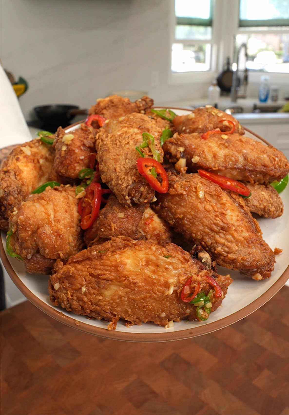 Salt and Pepper Chicken Wings…..BUT they’re so JUICY and CRISPY #cooking #Recipe #EasyRecipe #quickrecipes #wings 