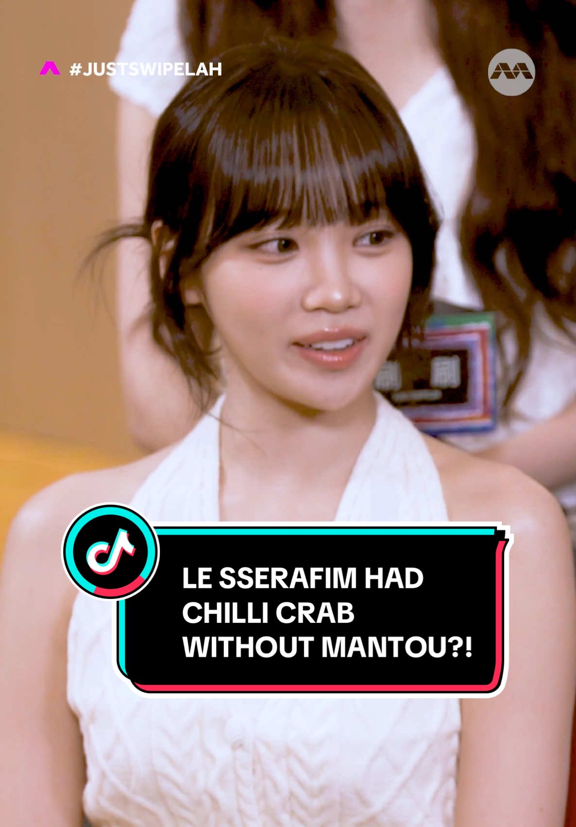 Chilli crab without mantou?! 😭🦀 #tiktoksg #JustSwipeLah #whattowatch #mediacorp #LESSERAFIM 