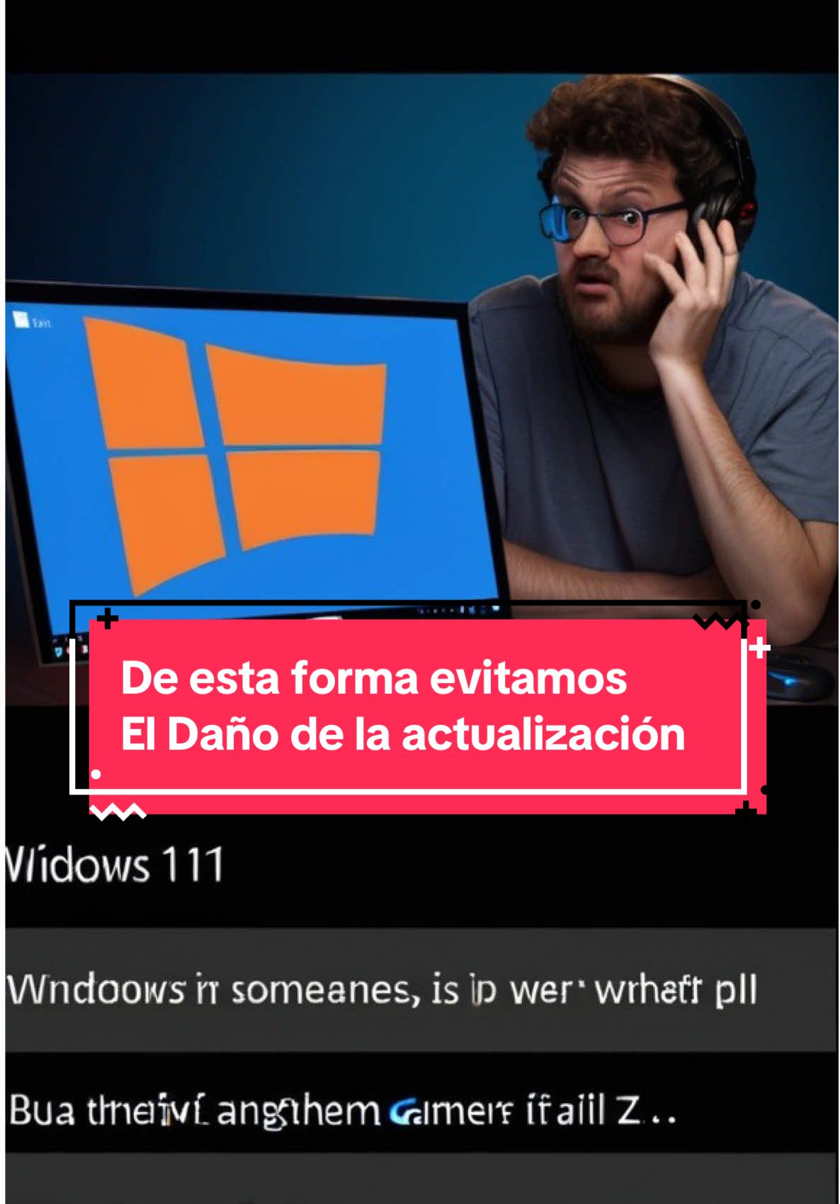 Así evitas el error de la actualización de Windows 11#pcgamerelsalvador #pcgaming #errorwindow11 #windows11  #windowcleaning 