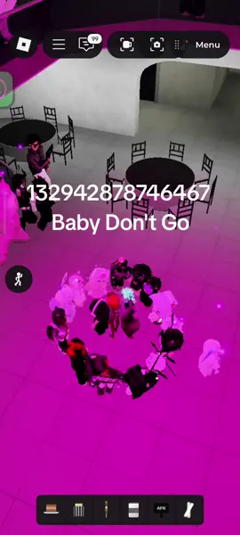 kode DJ baby don't go salon de fiesta's  #salondefiestas #salondefiestasroblox💃🏻💃🏻 #roblox #robloxfyp #fyp 