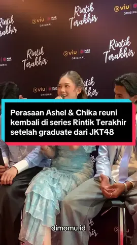 Press Conference Series Rintik Terakhir  Selasa, 19 Agustus 2025 #RintikTerakhir #SeriesRintikTerakhir #AdzanaAshel #chikajkt48 #MaxStream 