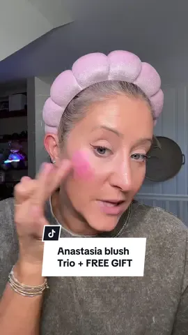 We LOVE a gift! This blush trio is creamy, glowy, and multi functional. #anastasiabeverlyhills #blushtrio #creamblush #blush 