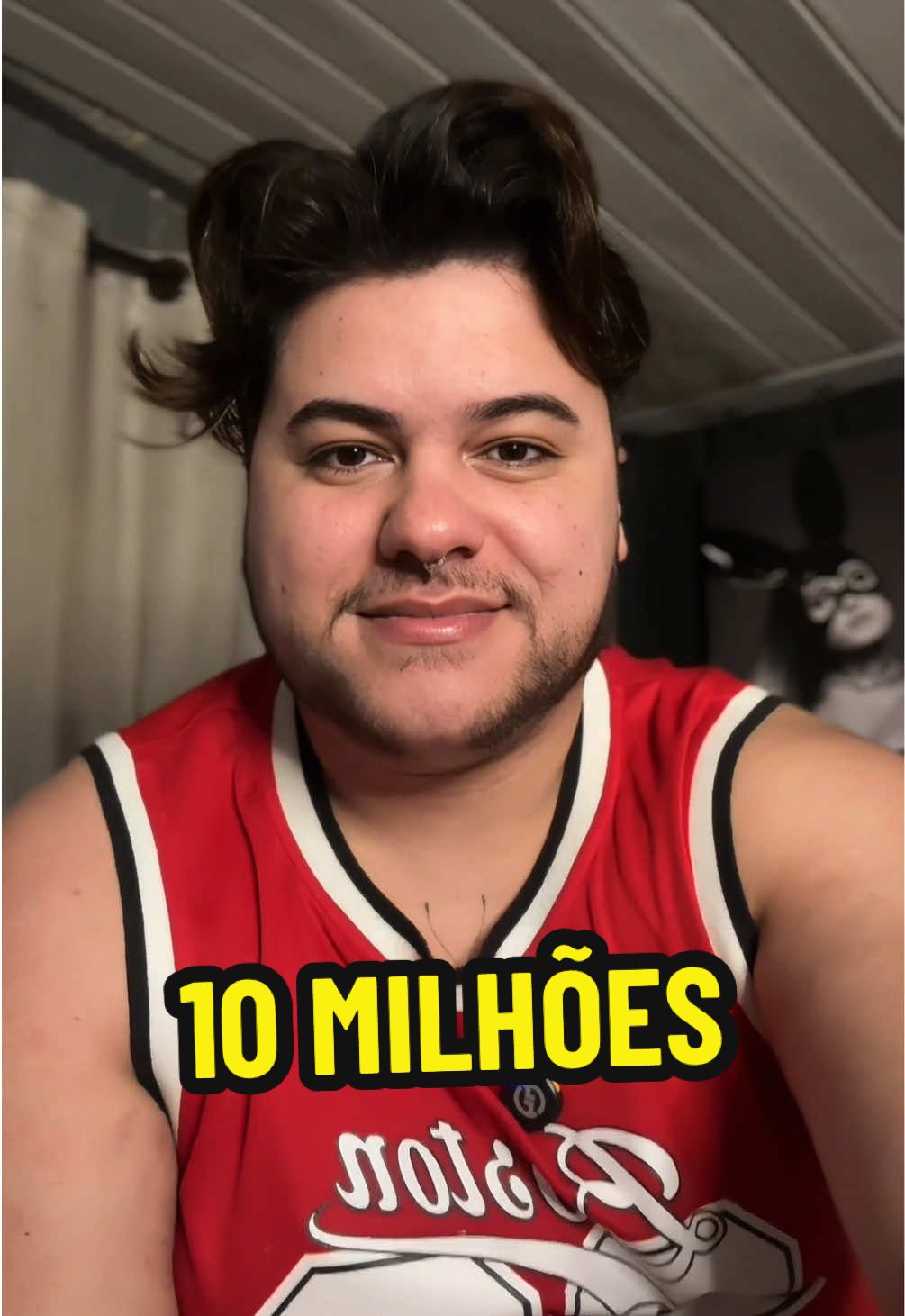 10 milhões… obrigado, amo vocês 🥹💕