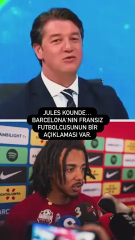 futbolcular neden rol model oynuyorlar jules kounde #juleskounde #barcelonafc #ermangönülşen 