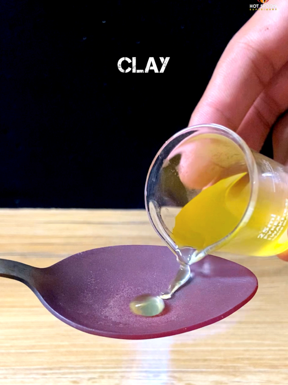 1000°C Hotspoon VS Clay 😱 #satisfyingvideo #relexing #foryou #usa🇺🇸 #blaze 