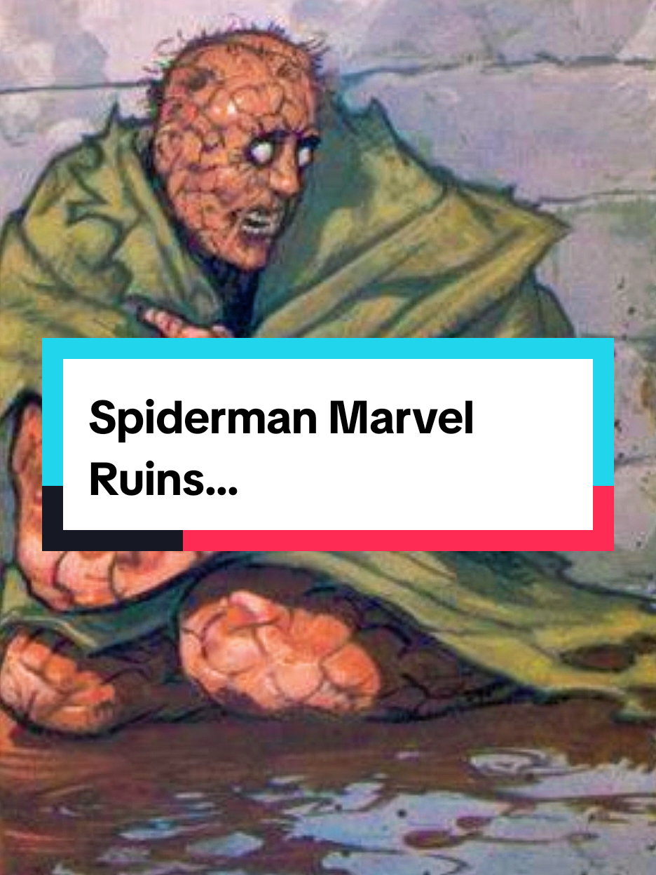 Spiderman Marvel Ruins.... #spiderman #marvelstudios #comicexpress #horrorstory 