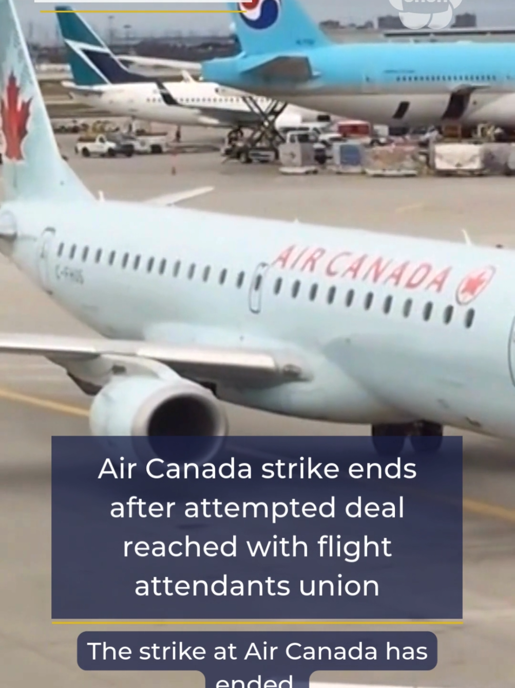 Air Canada and the union representing its flight attendants have reached an attempted deal to end a strike that began on Saturday morning. #flightcancellations #travel #strike #flightattendant #aircanada 