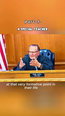 A special teacher appears in Judge Caprio’s court 🍎⚖️
 Proof that kindness and teaching go hand in hand ❤️
 
 #JudgeCaprio #CaughtInProvidence #Kindness #InspiringStories #fyp 