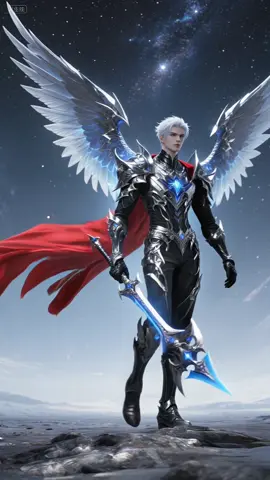 A handsome angel #God #angel #aigenerated 