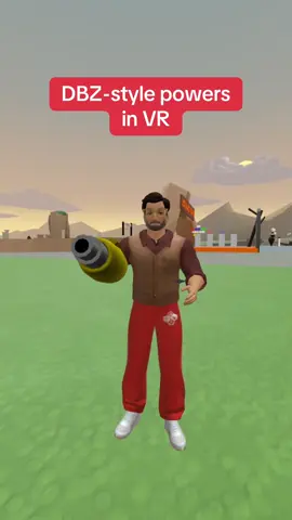 I am having way too much fun with this. Next up, flight! #emorgul #gamedev #vr #dbz 