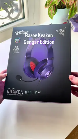 New @Razer Headset (Kraken Gengar edition) #RazerPokemon #razer #razergengar #unboxing #pokemon 