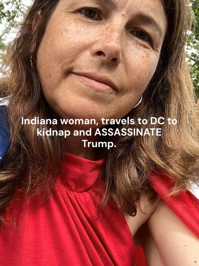 🚨 50-year-old woman arrested in shocking plot to kidnap & assassinate President Trump outside the White House. Secret Service says the threat was neutralized before it could escalate. #trump #news #whitehouse #arrested #women 
