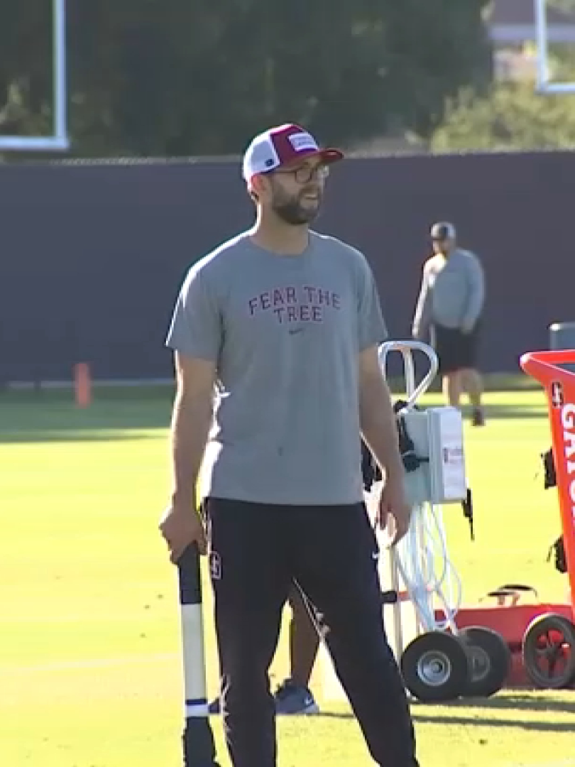 'I'm bringing all of me.' One-on-one with new #Stanford #football GM Andrew Luck. #CollegeFootball
