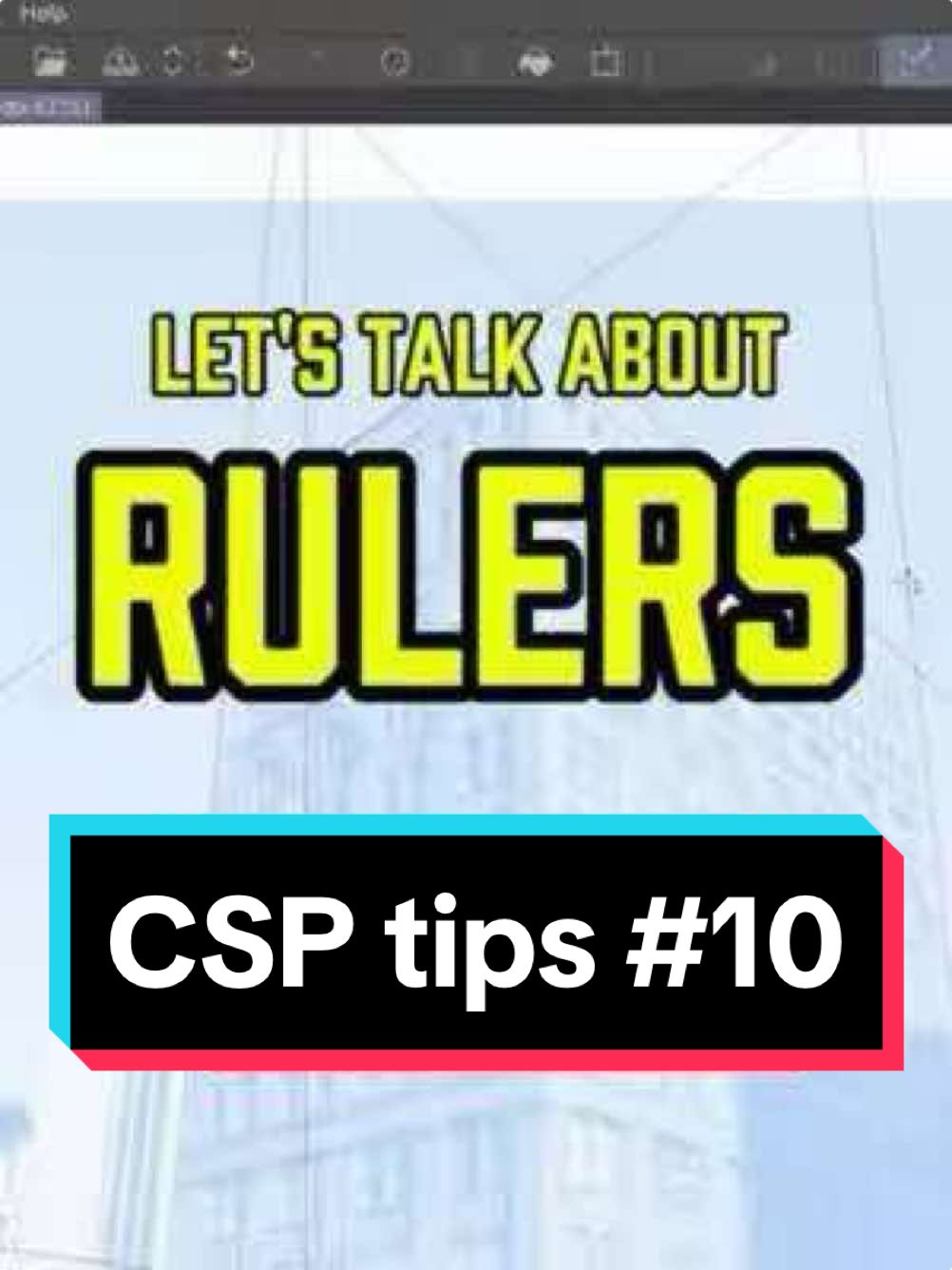 All about rulers and how to use them in clip studio paint! I’m re-uploading this because the last time it got over 100k views and I didn’t get paid.  And daddy deserves to get paid.  #ClipStudioPaint #ArtistsOfTikTok #DigitalArt #DigitalArtist #csp @Clip Studio Paint 