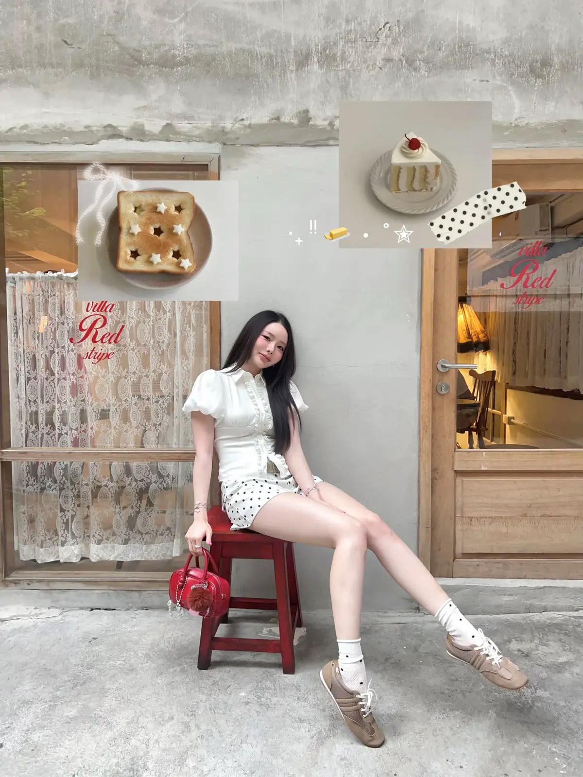ไปตามแม่ชม✨ ร้านเล็กๆน่ารัก มุมถ่ายรูปเยอะ ชั้น2เป็นร้านเสื้อผ้า/เครื่องประดับ ของกุ๊กกิ๊ก รีบไปเช็คอินกันด่วนนนน  #รีวิว #ขึ้นฟีดเถอะ #คาเฟ่เปิดใหม่ #ถ่ายรูป #fyp 