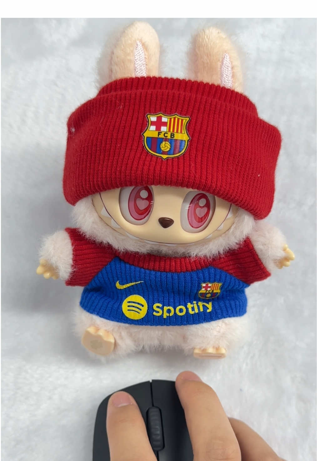 Link in bio ☑️ #labubuoutfit #labubuclothes #labubulover #labubujersey #barcelonafc 
