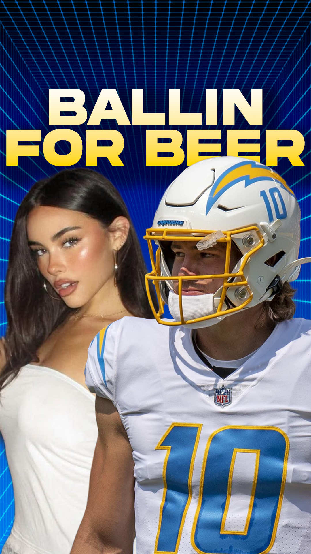 Chargers franchise Quarterback Justin Herbert is reportedly dating pop star Madison Beer…  Which means that Taylor Swift & Travis Kelce are old news + Herbert’s gonna win the MVP 