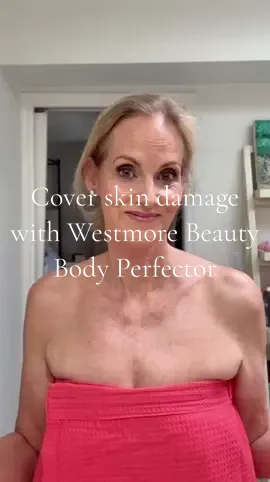 Look airbrushed! Westmore Beauty Body Perfector helps your skin look smooth, flawless, and healthy! #bodymakeup #westmorebeautypartner #skinconfidence #beautyover50 #over50 