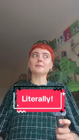 When literal thinking makes you take the definition of literal thinking literally…🤯