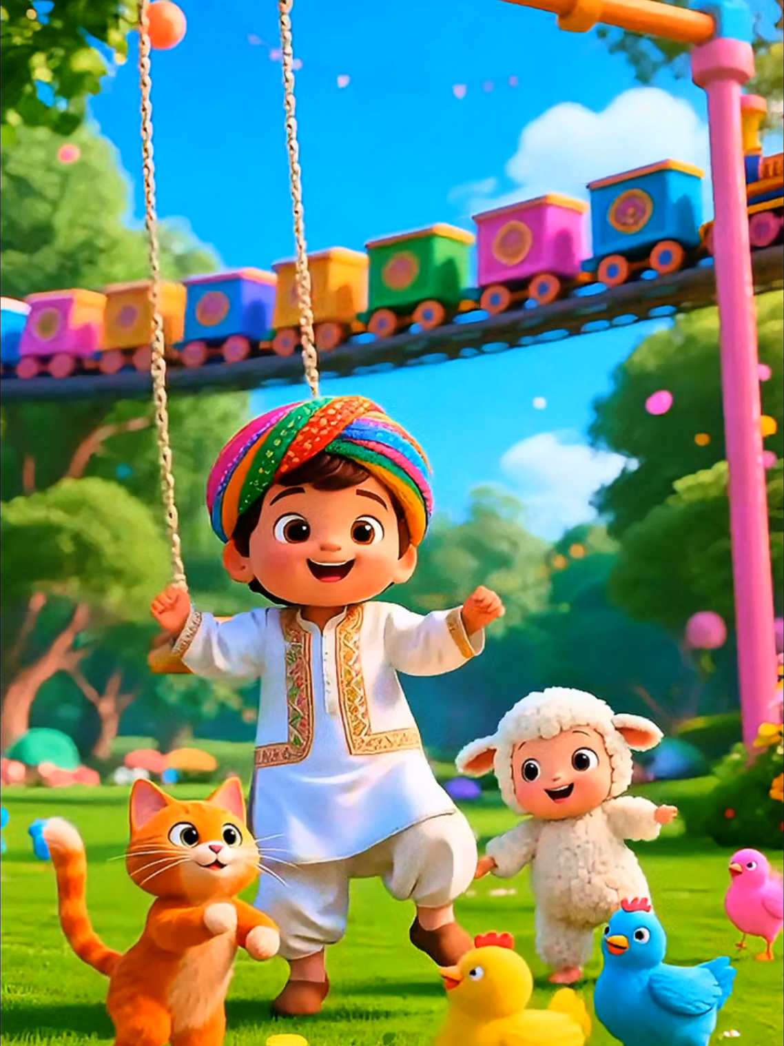 Baby Dance #kidstiktok #cartoon #cuteanimals #fyp  #creatorsearchinsights 