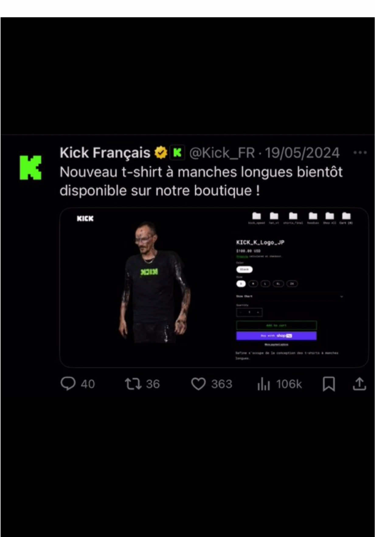 tell ur streamers to stay away from Kick #french #streamer #kick #twitch #fyp 