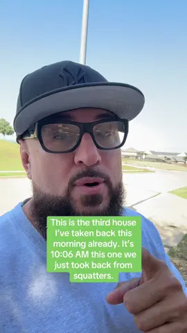 By 10 AM, this is already the third house I’ve taken back today. Squatters left it in terrible shape—smells awful and will take tens of thousands just to make it livable again. Another sign of the 2025 housing crash.” #anttsinc