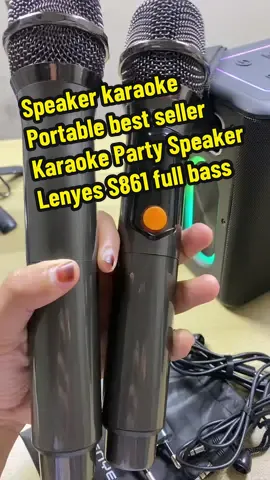 Jangan sampai kehabisan, produk best seller 1 ini😭🫶🏻😍 #speakerkaraokeportable #karaokepartyspeaker #speakerlenyess861 #speakerbluetooth #speakerkaraoke 