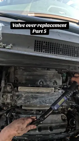 Honda odyssey valve cover Replacement part 5 #tools #mechanic #bluecollar #snapon #mechaniclife 