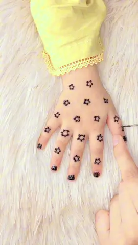 Cute Baby Girls Asthetic Henna Design 😭🫶🏻❤️#foryou #mehndi #viralvideo #hennabymaham #growmyaccount 