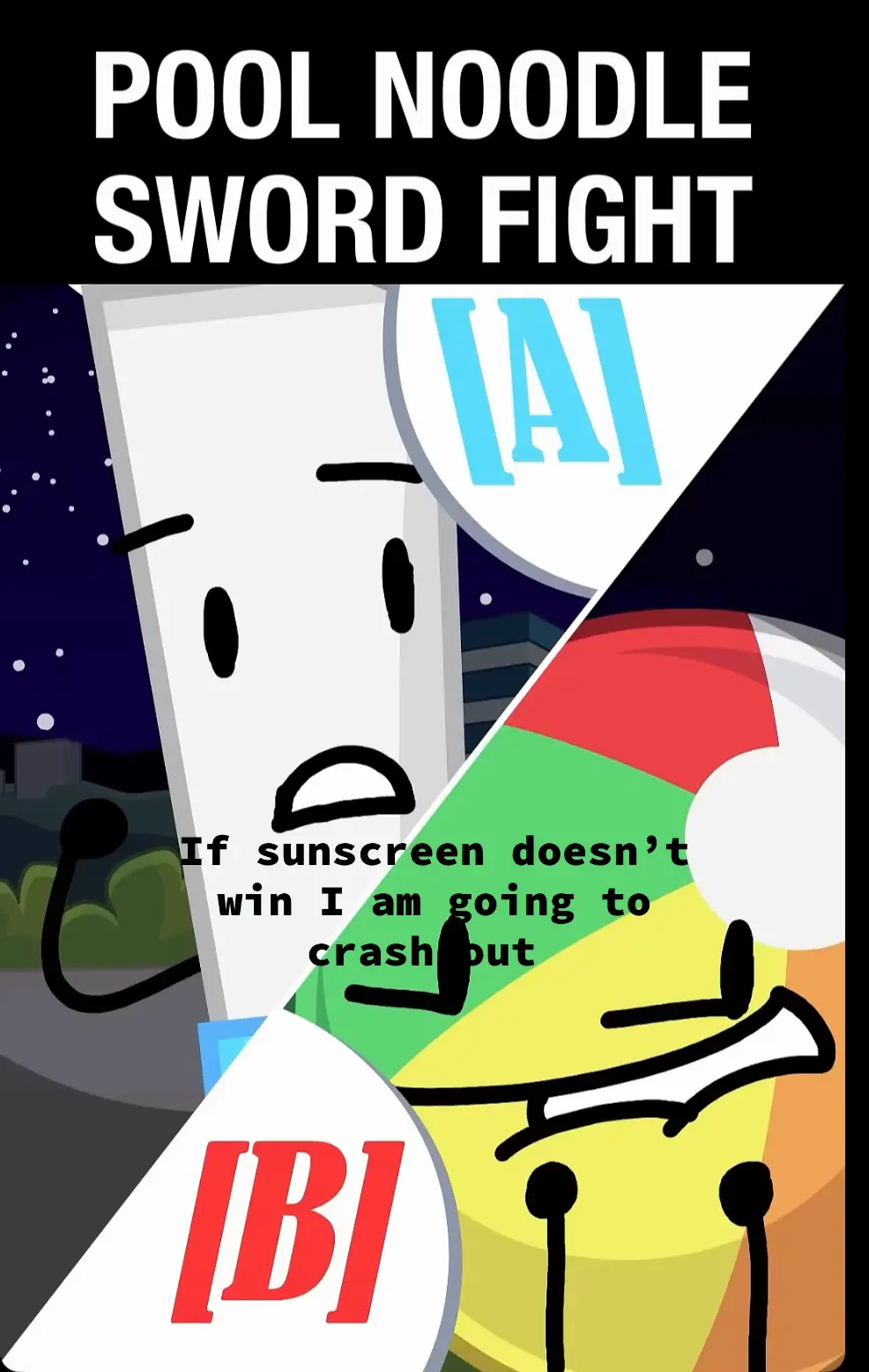 THEY NEED TO WIN #osc #bfdi #sunscreen #fyp #beachball