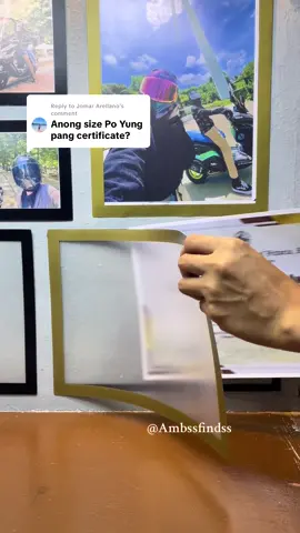 Replying to @Jomar Arellano A4 po✨ #magneticwallframe #magneticdisplayframe #selfadhesiveframe #pictureframe #wallframe 