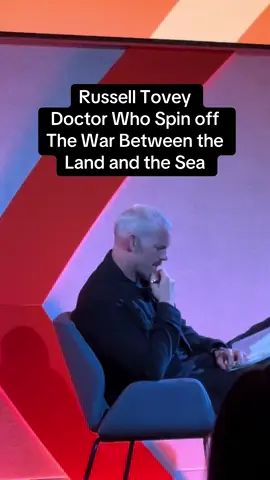 Russell Tovey discusses The War Between the Land and the Sea Doctor Who Spinoff at @Edinburgh TV Festival #EDTVFest #DoctorWho #RussellTovey #WhatToWatch #PerryPresents 