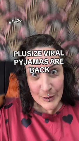 the viral heart PLUSIZE pyjamas are back and in a new colour 🖤 #pyjamas #pyjamasplussize #pajamas #tiktokmademebuyit #dealdrops 