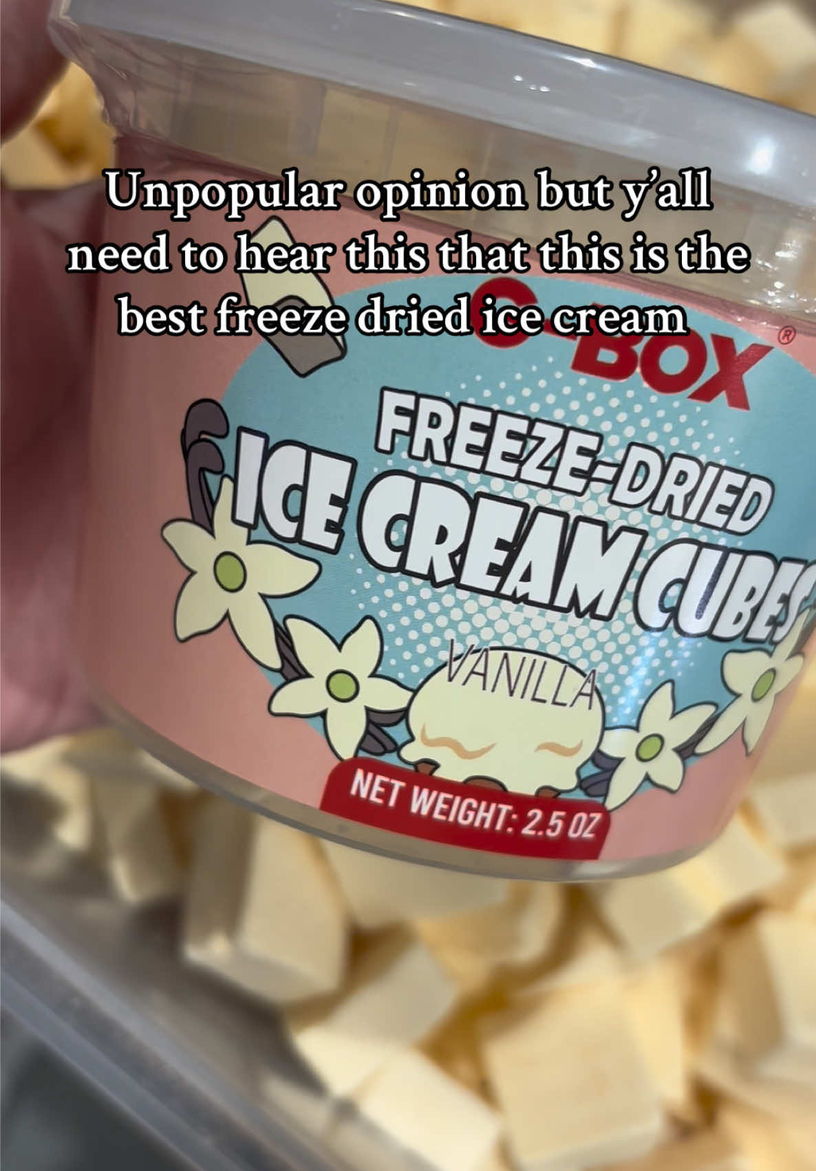 Do you agree? #freezedriedicecream #icecream #unpopularopinion #tiktokshoplabordaysale #fyp 