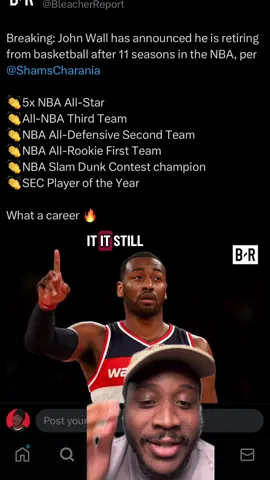 JOHN WALL IS RETIRING FROM THE NBA