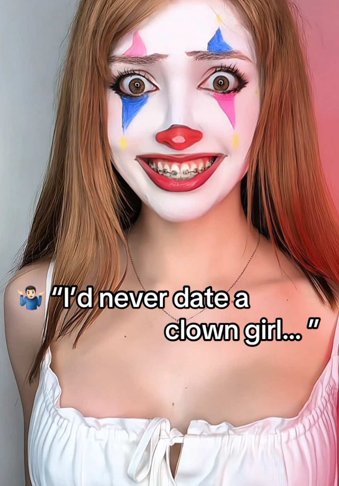 famous last words 👀  #clowncore #elowenclown #clowngirl #clown 