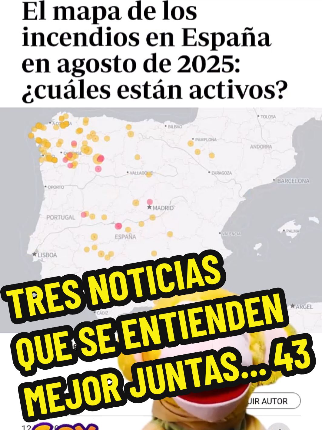 TRES NOTICIAS QUE SE ENTIENDEN MEJOR JUNTAS: 43 #soyunmono #incendios #litio #tierrasraras #lacasualidad 