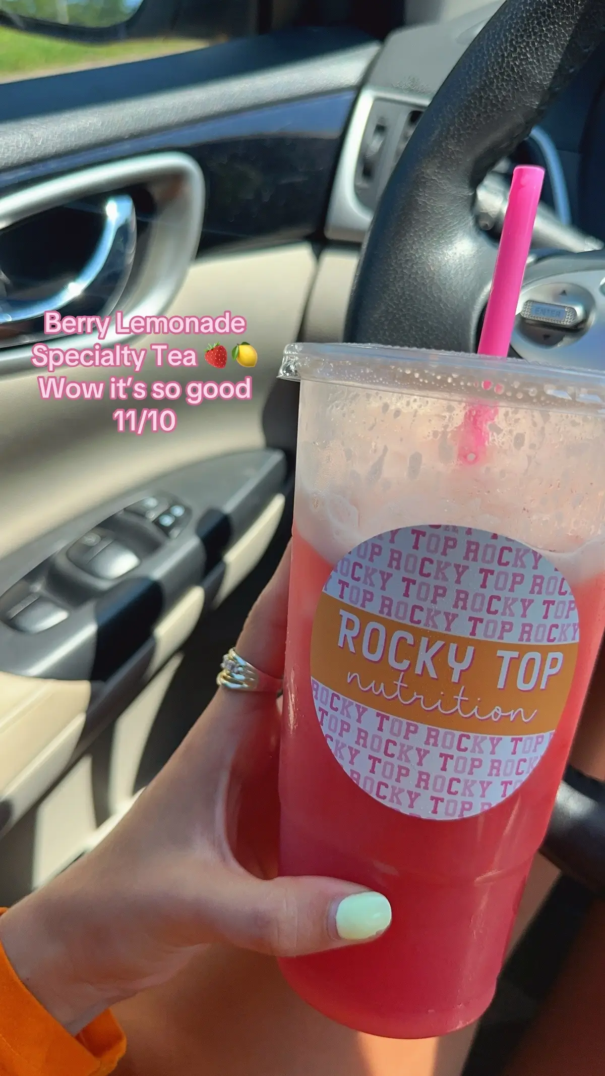 Wow it’s actually amazing like holy @Rocky Top Nutrition 😍😍😍😍😍 #rtnambassador 