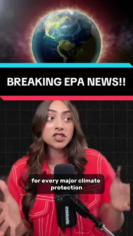 This has to be the ultimate gaslighting…I sincerely wish this was a joke.  The EPA is trying to legally declare that greenhouse gases aren't dangerous... Here’s what you need to know:  In 2009, the EPA made an 