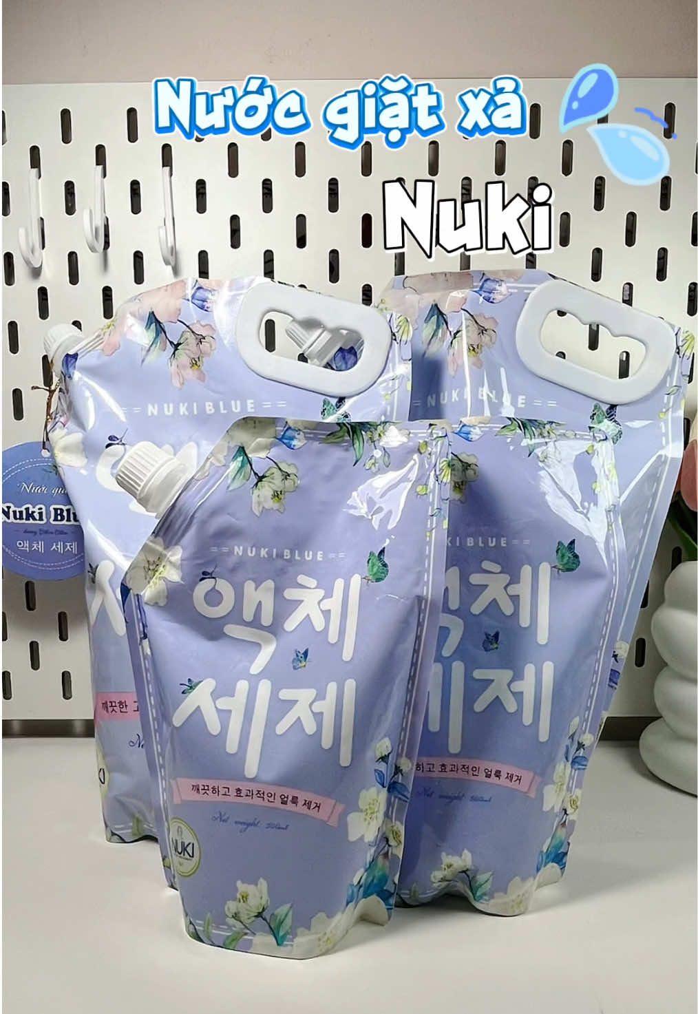 Nước giặt xả Nuki #nuocgiatxanuki#nuocgiatxanukihanquoc#nuocgiatxahuongthaomoc#nuocgiatxa#nuocgait